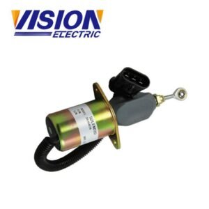 12v Fuel Solenoid Valve 3936026 Sa-4647-12 Push Pull Solenoid - Vision